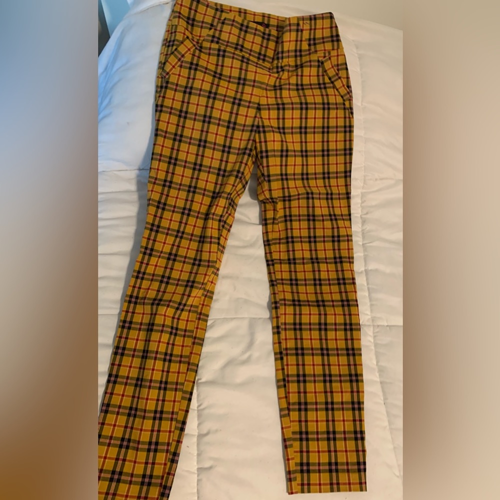 Plaid pants